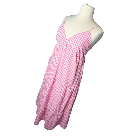 Lost + Wander Let’s Go On A Date Pink Gingham Dress - Picture 3 of 8